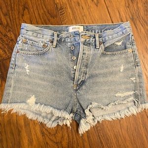 AGOLDE Parker Denim Shorts